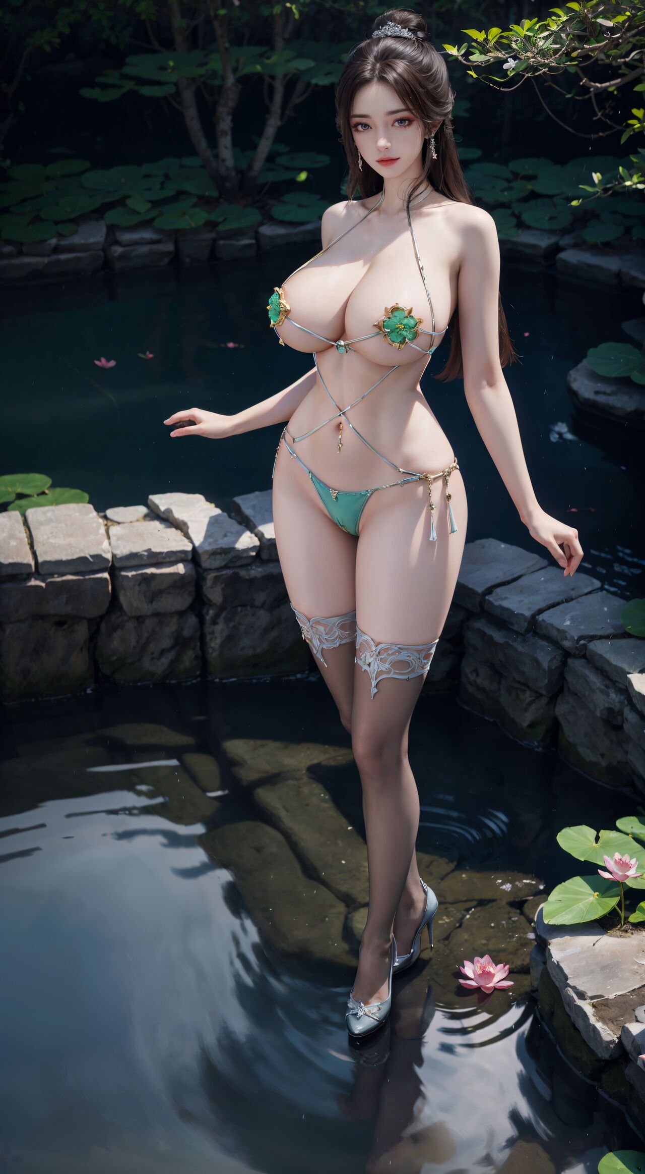 [AI Generated]Perfect World Yuechan Breast Patch